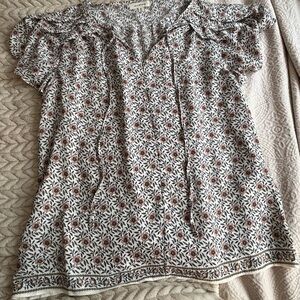 Floral Print Women's Top